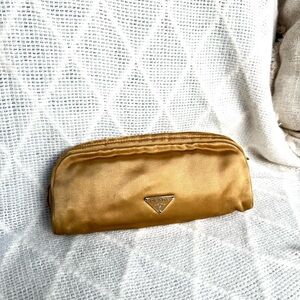 Prada Metallic Gold Pouch